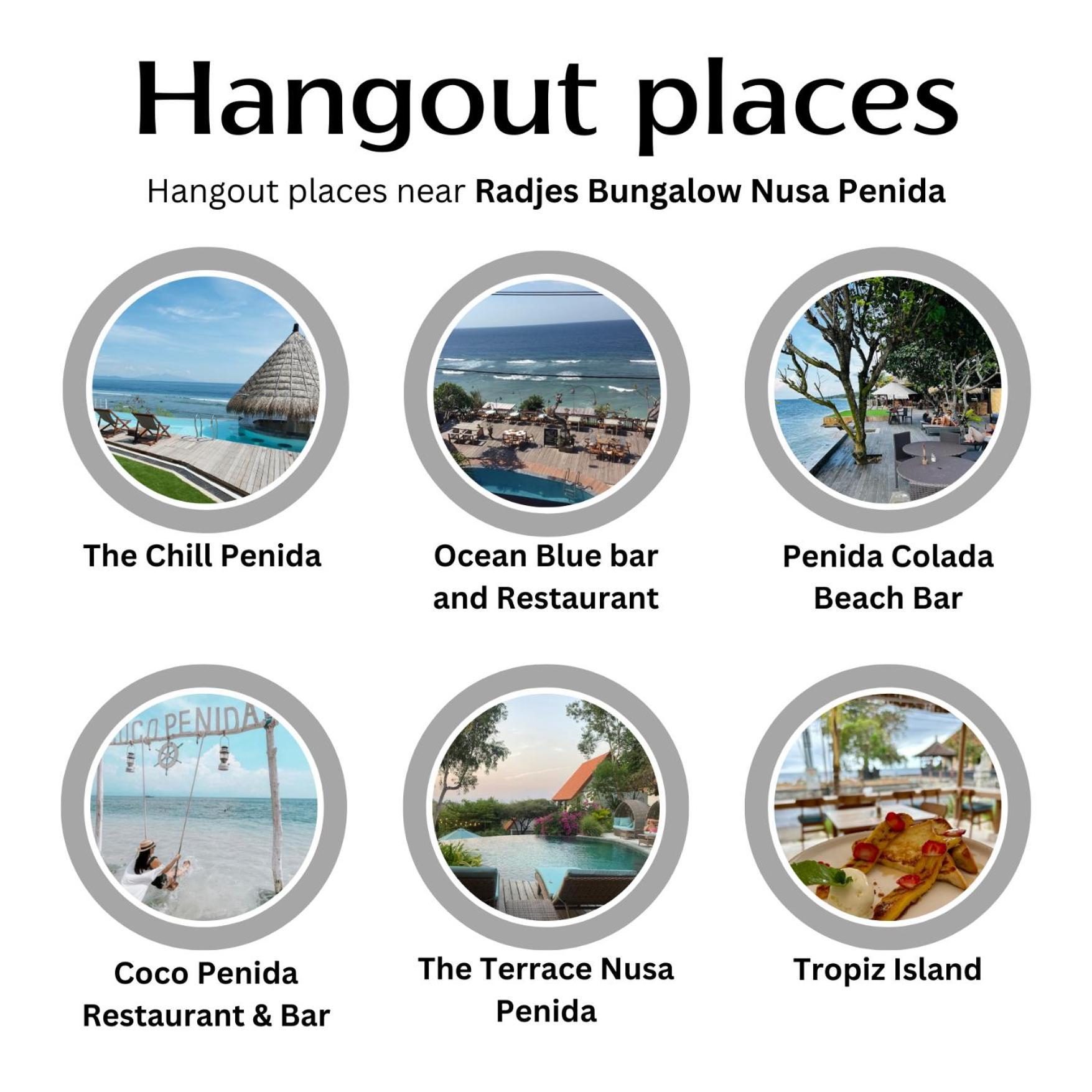 Radjes Bungalow Nusa Penida Sakti Exteriör bild